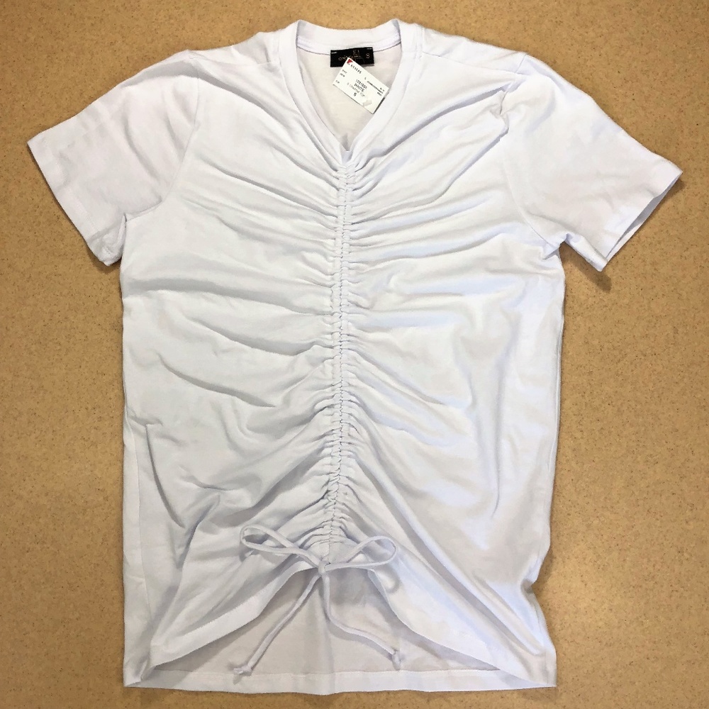 Women’s White OnTwelfth Short Sleeve Shirt, Small